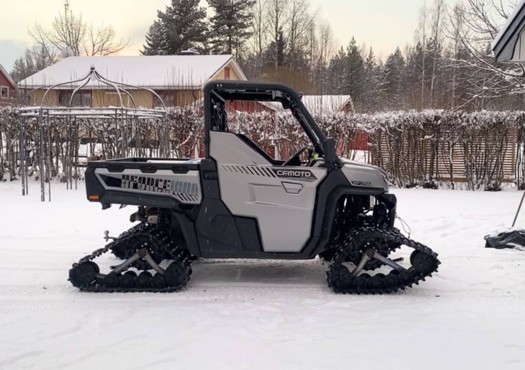 CF Moto UTVs and Camso 4S1 UTV Tracks
