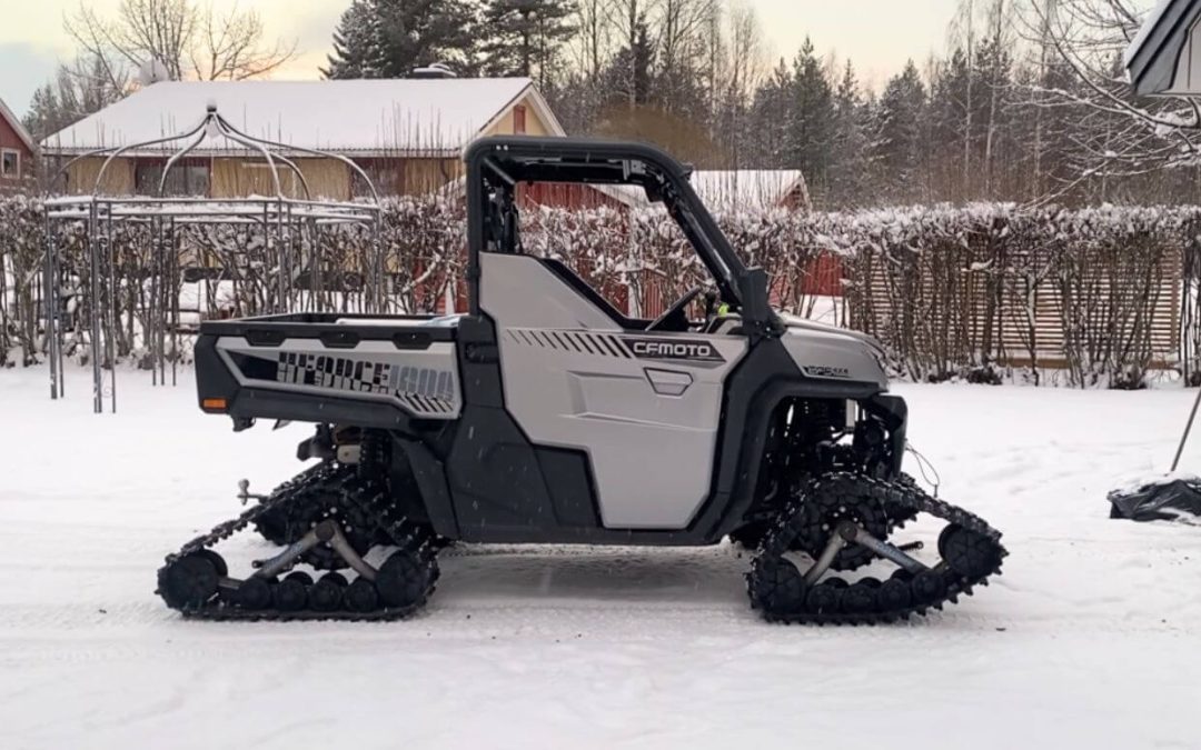 CF Moto UTVs and Camso 4S1 UTV Tracks