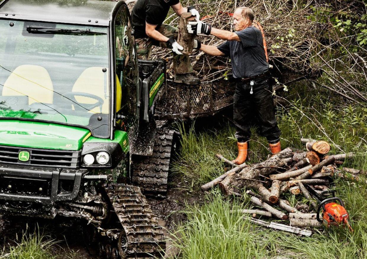John Deere UTVs with UTV Track